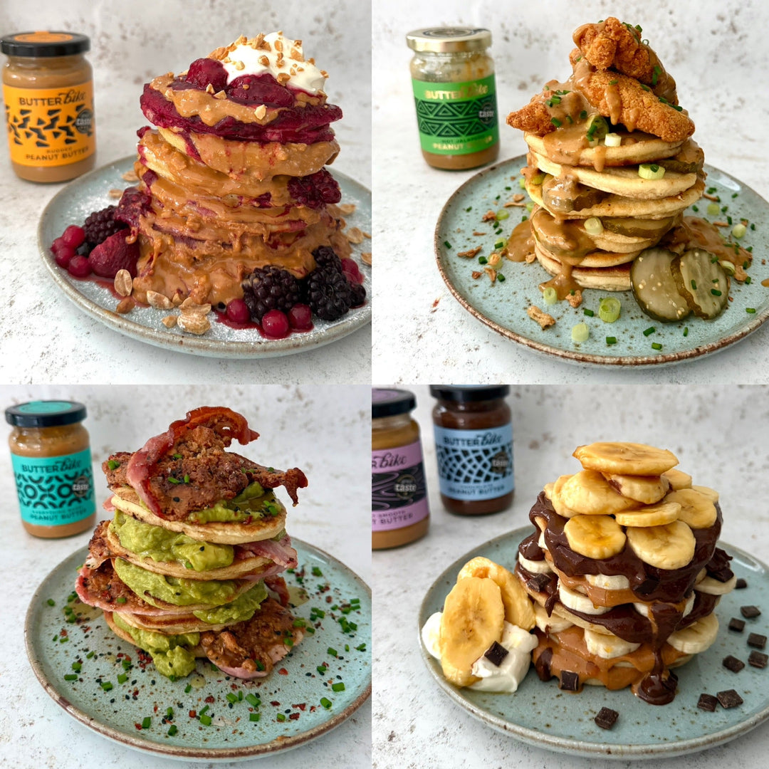 American Style Pancake Stacks