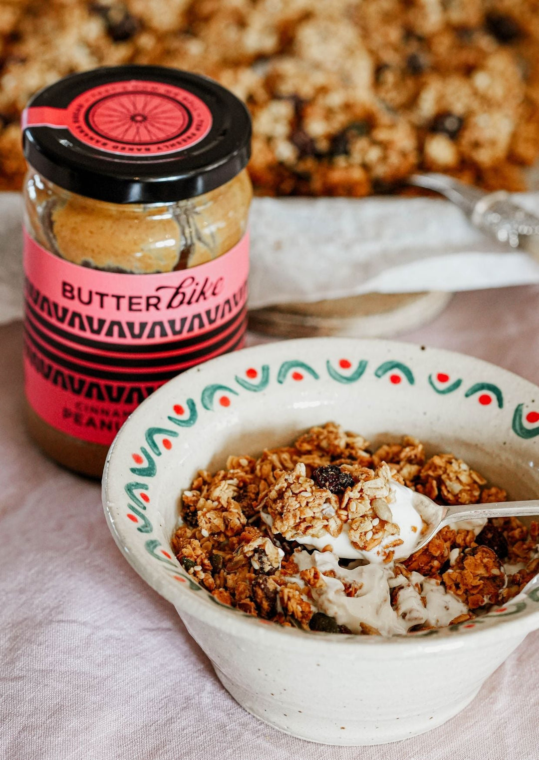 Cinnamon & Raisin Peanut Butter Granola