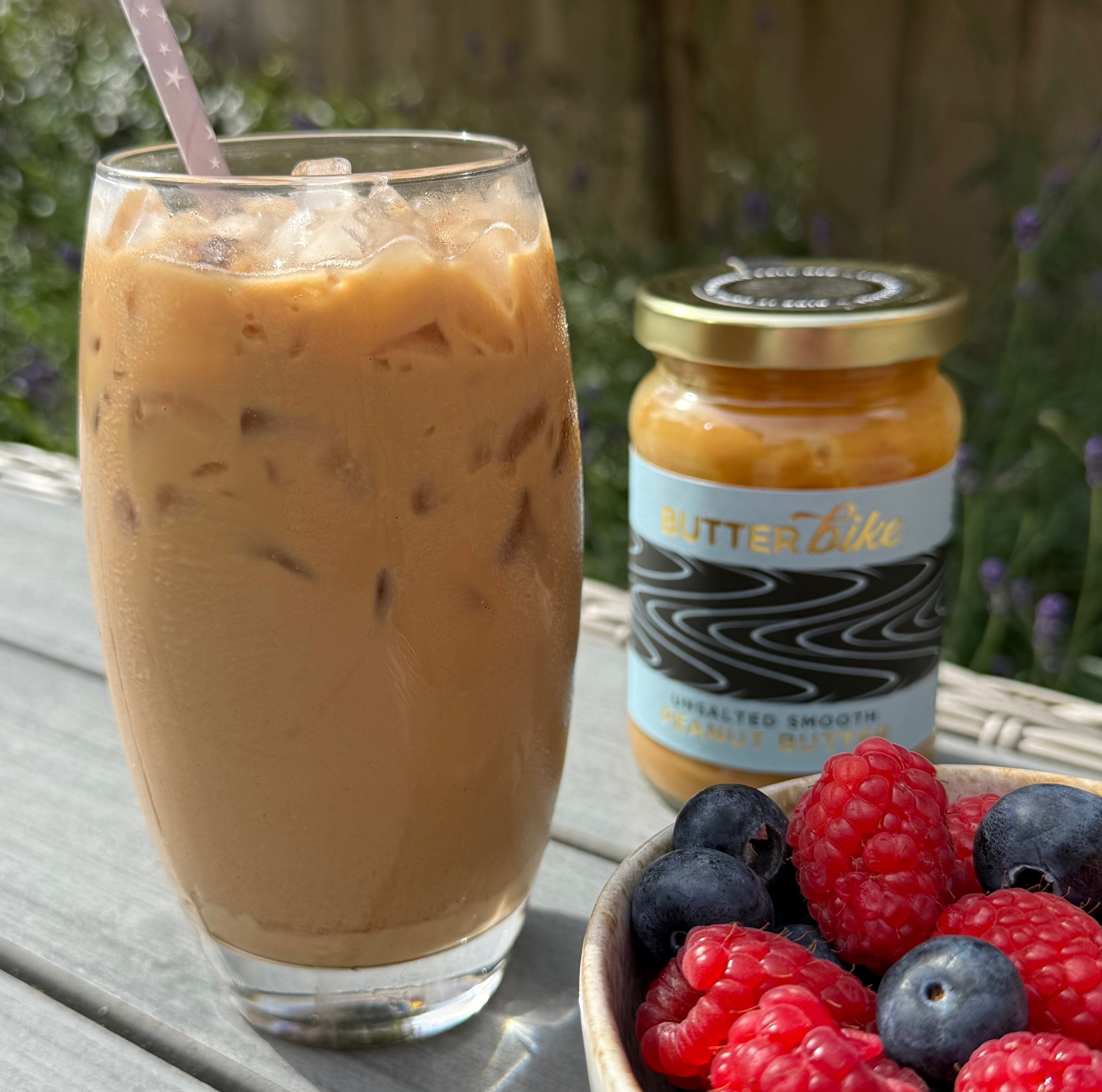 Peanut Butter Iced Latte