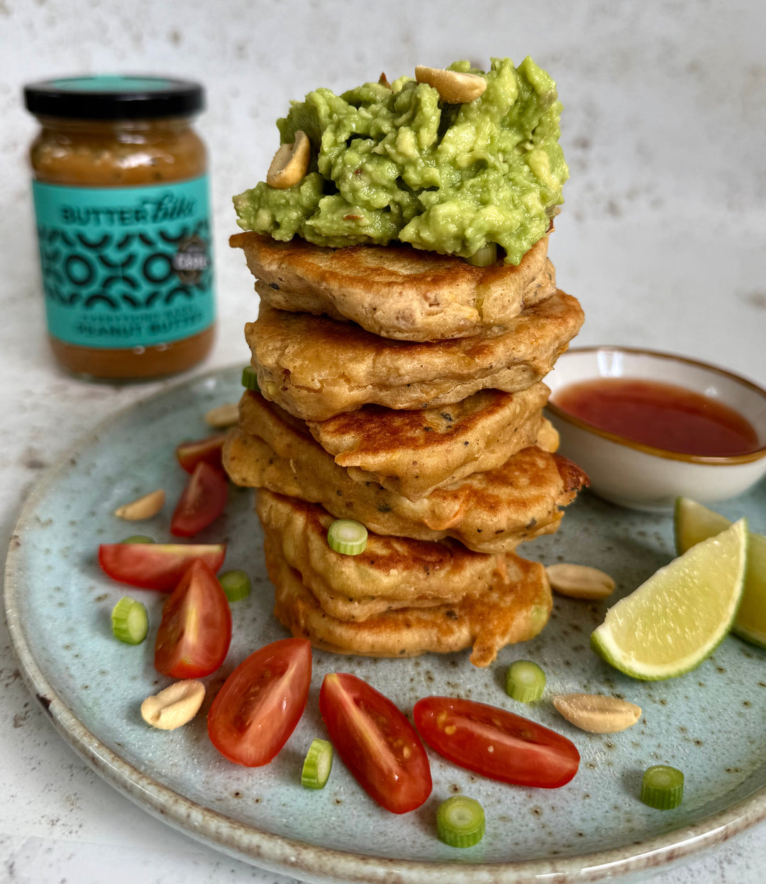 Everything Bagel Chickpea Fritters