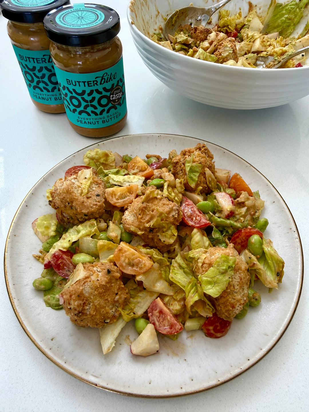 Bang Bang Cauliflower Chopped Salad