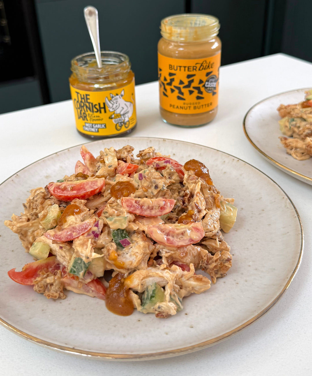 Hot Garlic Rugged Crispy Rice Salad