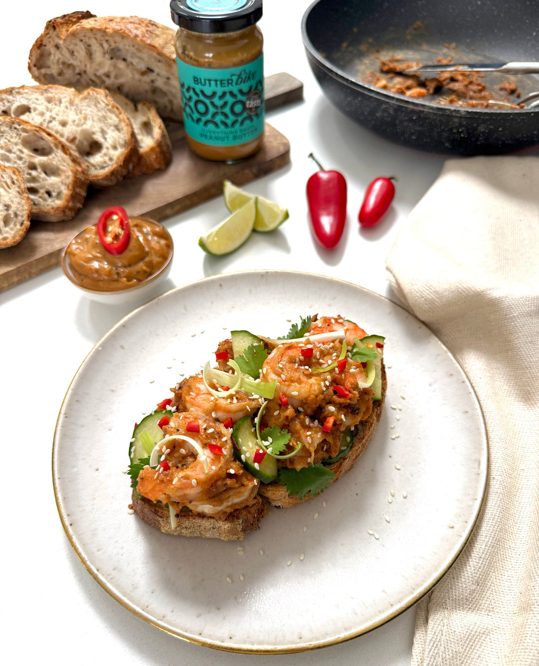 Super Seeded 'Posh' Prawn Toast
