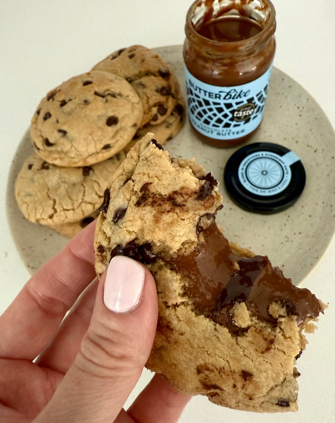 Chocolate Peanut Butter Stuffed Cookies