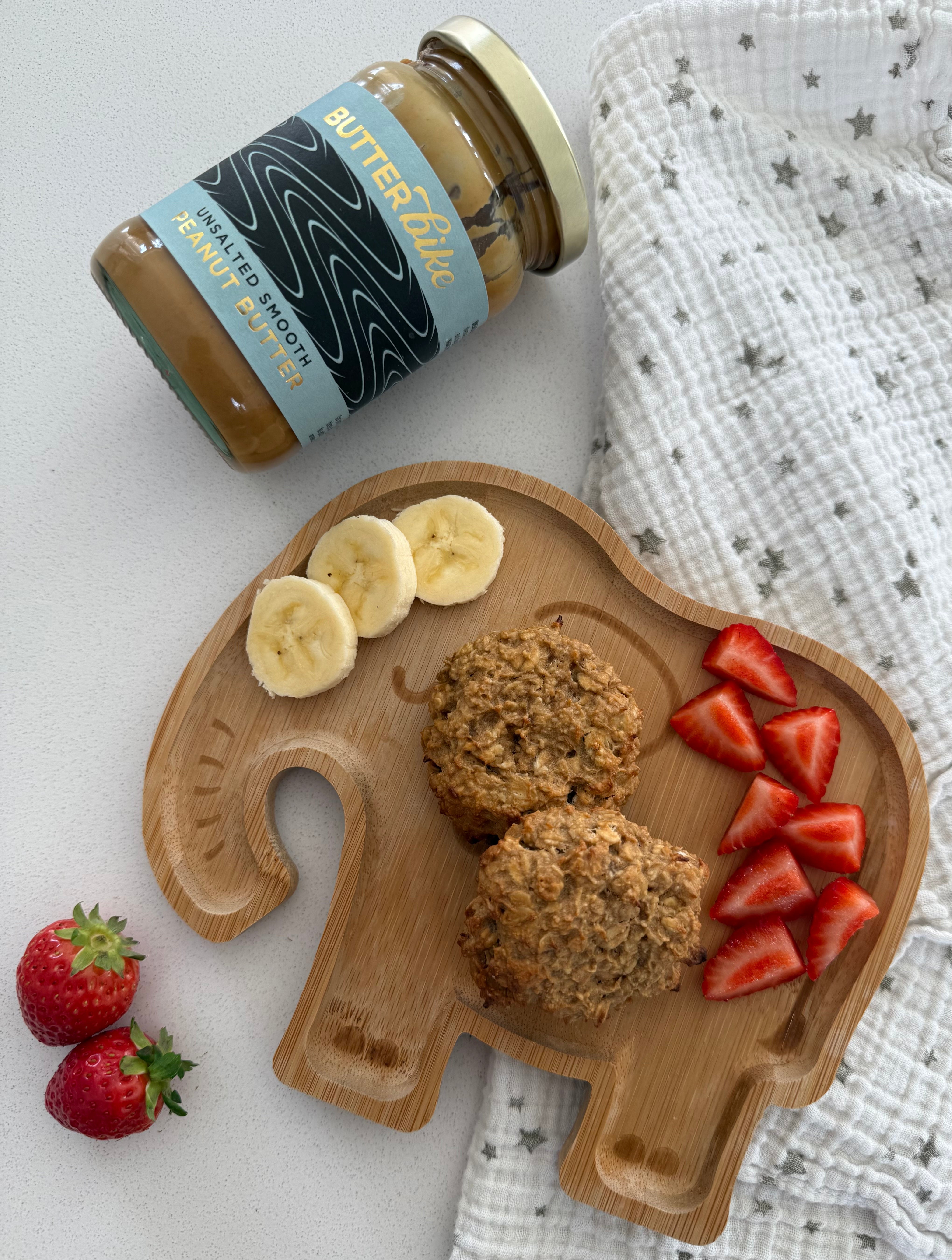 Peanut Butter Oaty Cookies