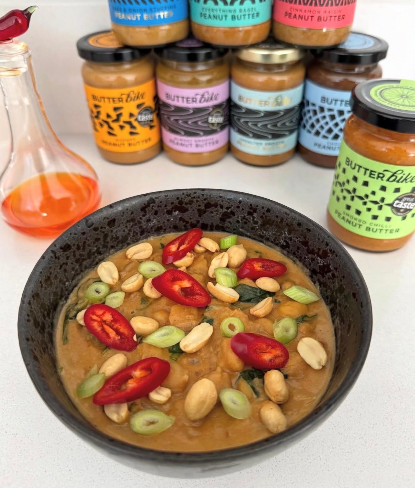 Smoked Chilli Satay Chickpeas